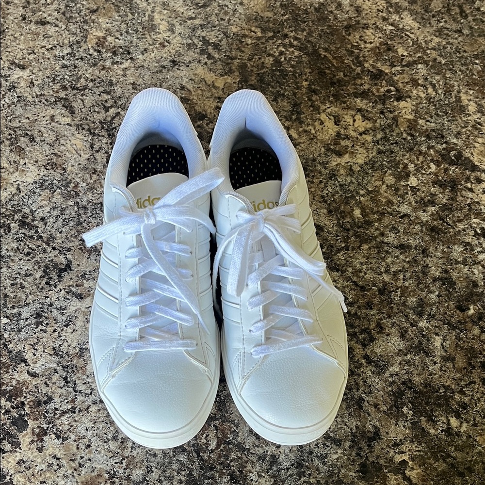 Women’s Adidas Grand Court White Sneakers